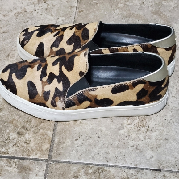 Cole Haan Leopard Print Slip-On Sneakers - Picture 3 of 7